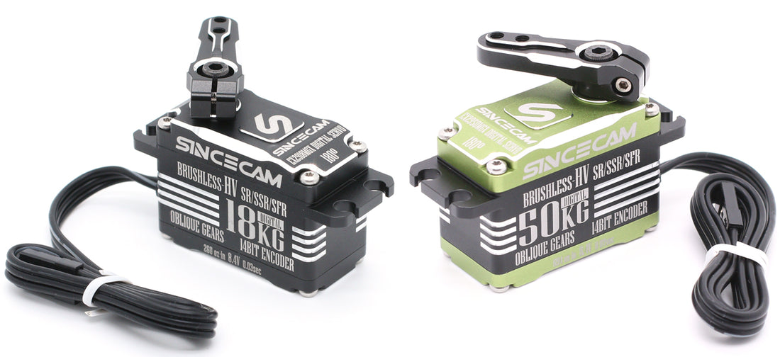 Sincecam low-profile servos are on the market