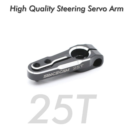 Sincecam 25T Metal Servo Horn Aluminum AL7075T6 Steering Arm Suitable for 1/8 1/10 1/12 Scales RC Models